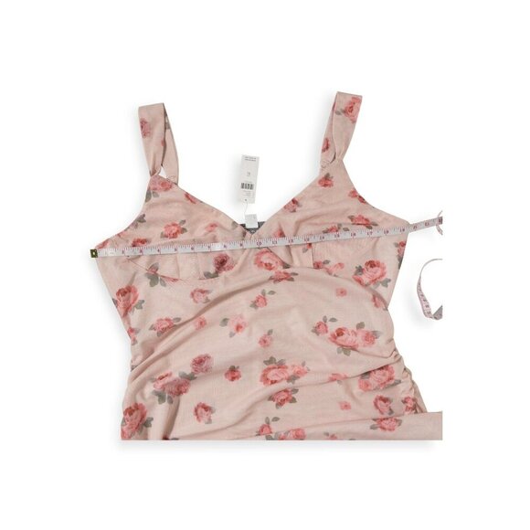 NWT Anthropologie Mare Mare Floral Pink Roses Midi Dress SZ XL Romantic Wedding - Picture 6 of 10